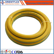 Manguera de aire de PVC flexible de bajo precio de color amarillo